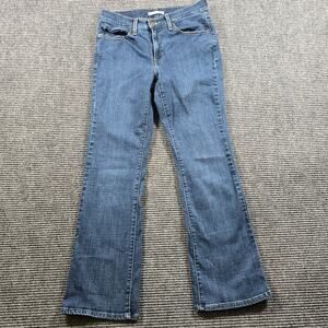 Levi’s Jeans Classic Bootcut Women's Size 4S 27x30 Blue Stretch